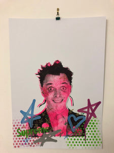 Slick Rick Print - BARRIE J DAVIES IS AN ARTIST