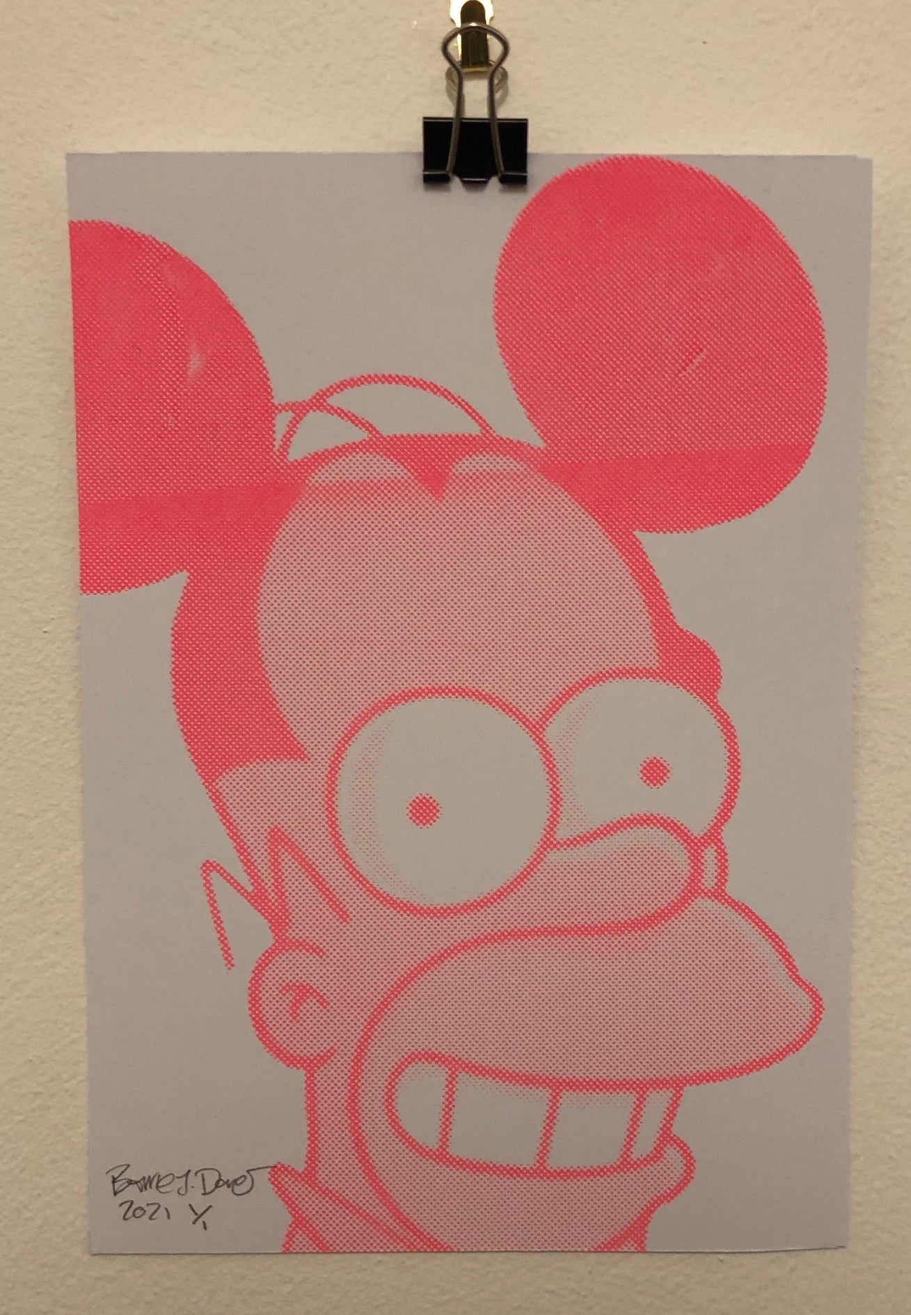 Small Monster Mash Print - BARRIE J DAVIES IS AN ARTIST