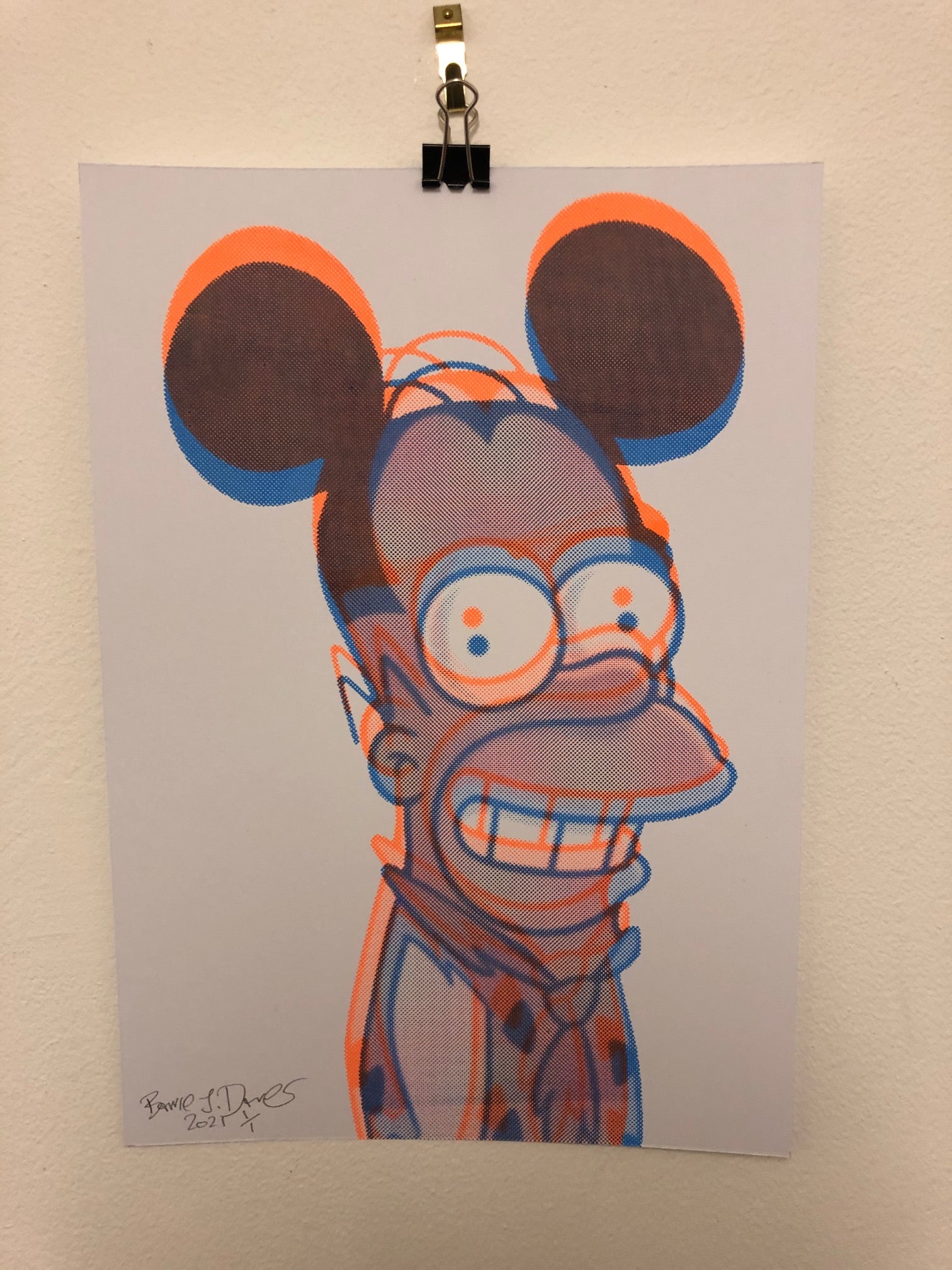 Small Monster Mash Print - BARRIE J DAVIES IS AN ARTIST