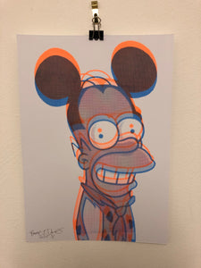 Small Monster Mash Print - BARRIE J DAVIES IS AN ARTIST