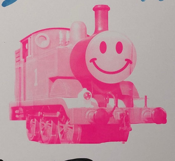 Smile Happy Trip Print - BARRIE J DAVIES IS AN ARTIST