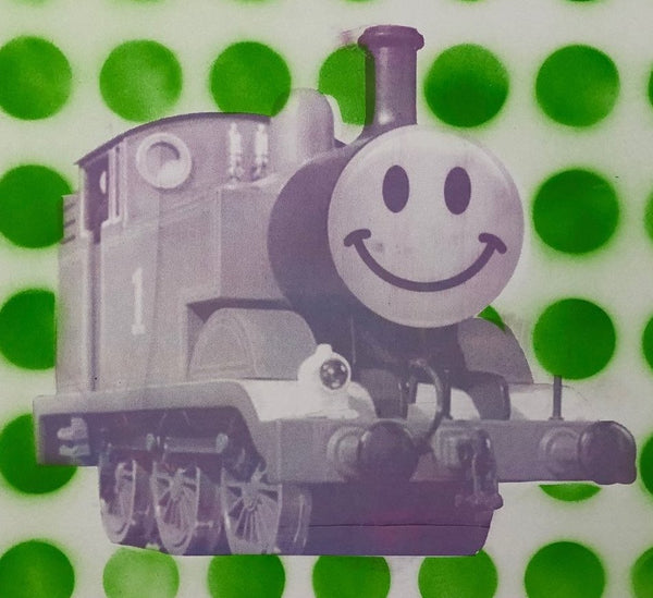 Spotty Happy Trip Print - BARRIE J DAVIES IS AN ARTIST