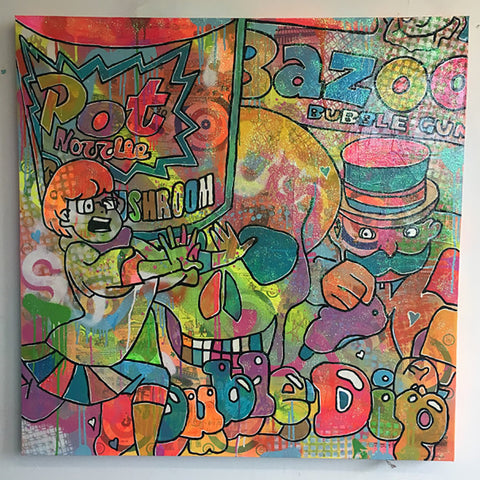 Start me up Painting - BARRIE J DAVIES IS AN ARTIST