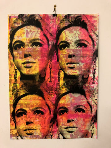 Super Art Star Print - BARRIE J DAVIES IS AN ARTIST