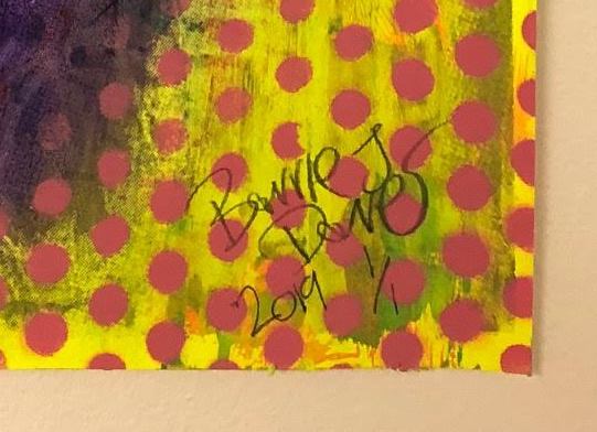Super Kate Print by Barrie J Davies 2019 - unframed Silkscreen print on paper (hand finished) edition of 1/1 - A3 size 29cm x 42cm. Urban Pop Art and Street art inspired Artist based in Brighton England UK - Shop Pop Art Paintings, Street Art Prints & collectables. 