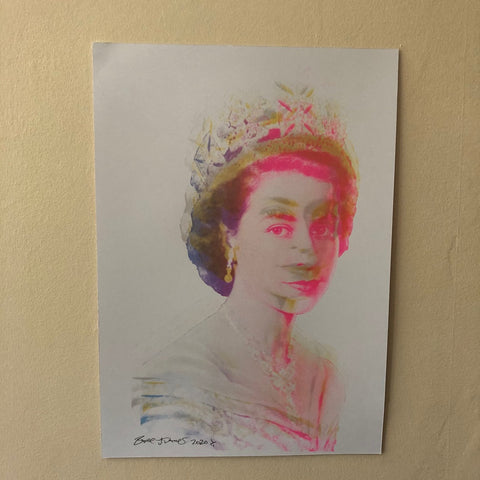 The Queen Print - BARRIE J DAVIES IS AN ARTIST