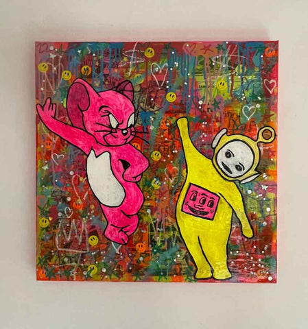 Tiny Dancer Painting - BARRIE J DAVIES IS AN ARTIST