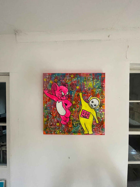 Tiny Dancer Painting - BARRIE J DAVIES IS AN ARTIST
