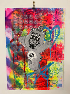 Wrong Bear Print - BARRIE J DAVIES IS AN ARTIST