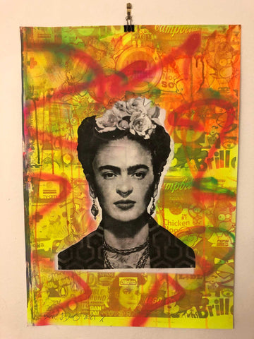 Yellow Shine On You Crazy Diamond Print - BARRIE J DAVIES IS AN ARTIST